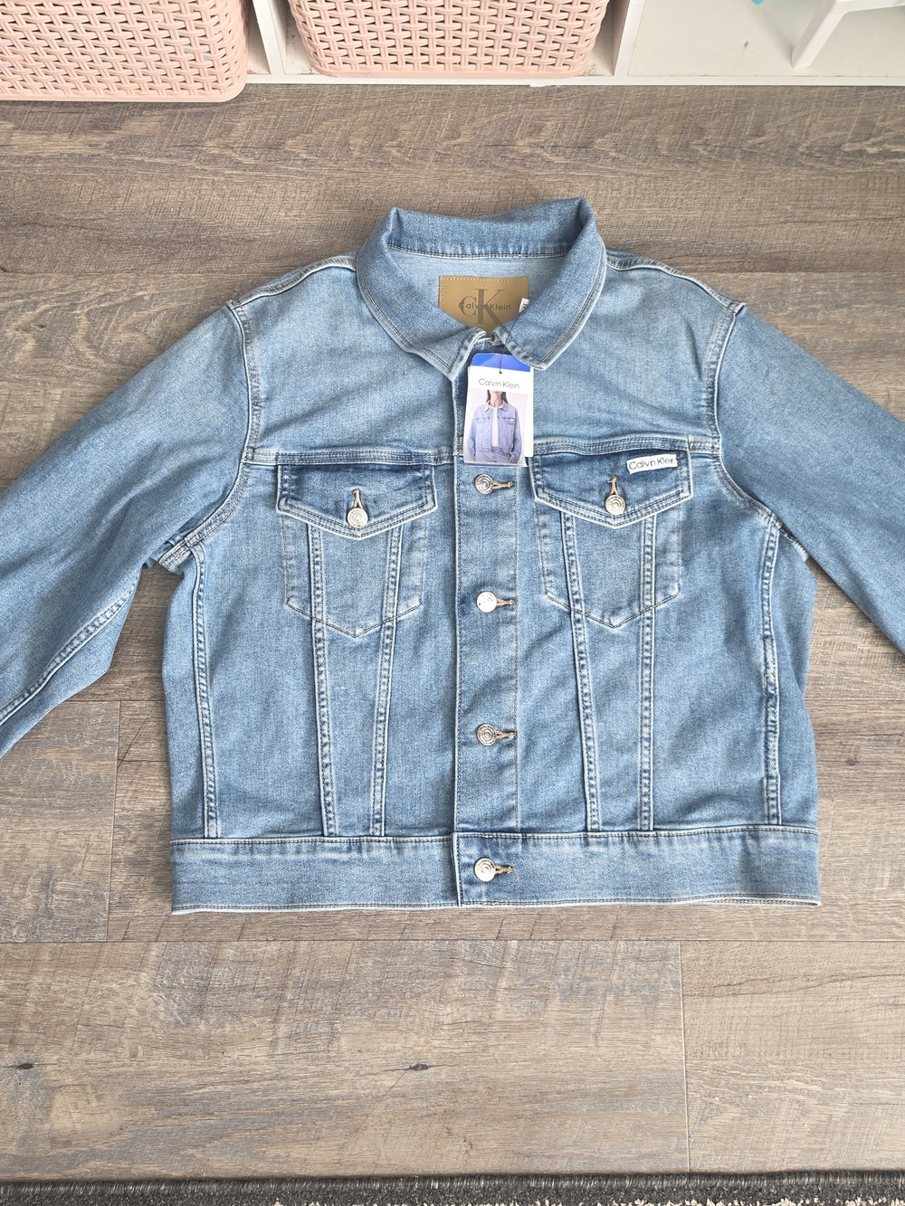 Calvin Klein Light Blue Denim Jacket